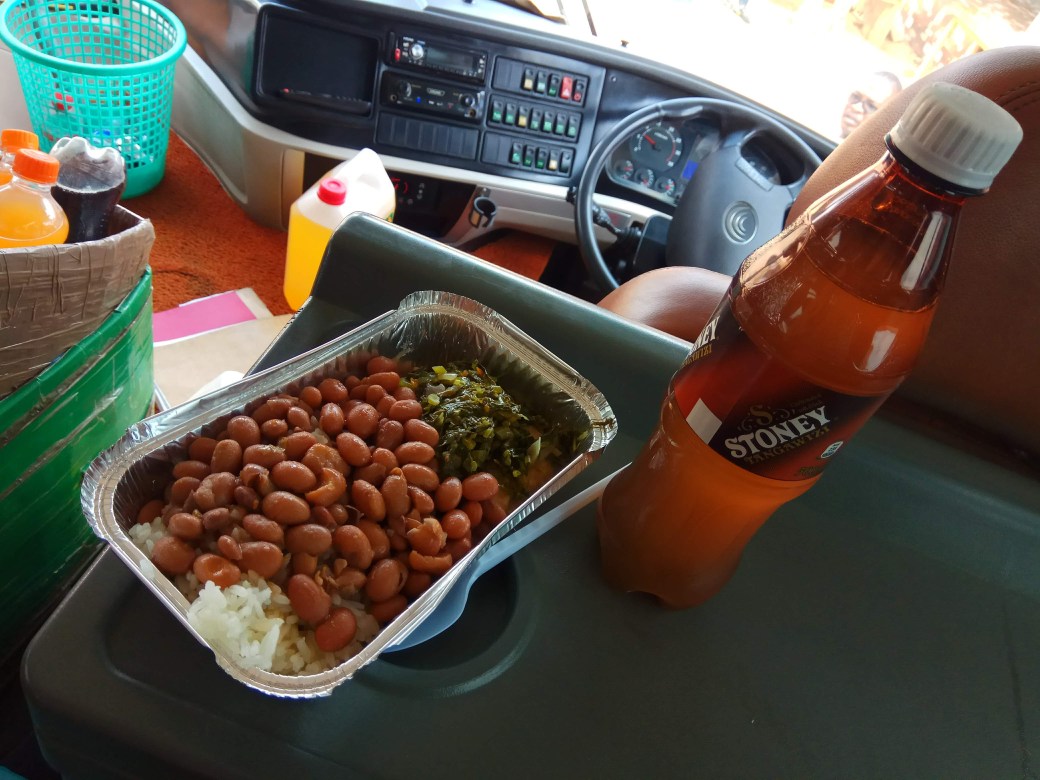 Tasty beans, rice and vegetables
